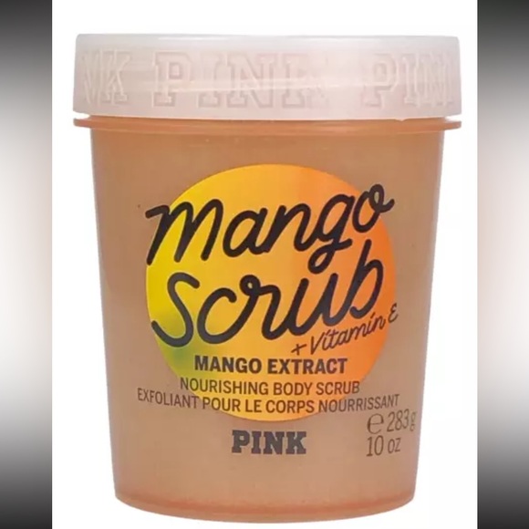 PINK Victoria's Secret Other - VICTORIAS SECRET PINK MANGO NOURISHING BODY SCRUB EXFOLIANT
